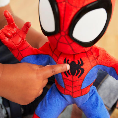 Marvel Spidey and His Super Friends Dance & Crawling Fun Spidey Interactive Plush Toy - English Version