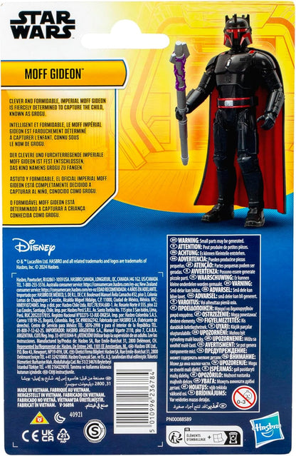 STAR WARS Epic Hero Series Moff Gideon Actionfigur, Spielzeugzubehör, Weihnachtsstrumpffüller für Kinder, ab 4 Jahren