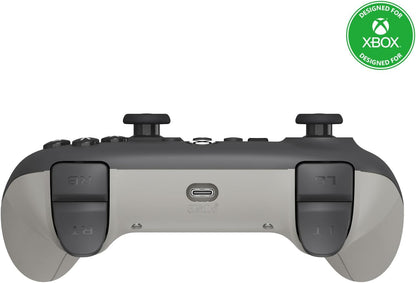 8Bitdo Ultimate C Wired Controller for Xbox, RGB Lighting Fire Ring and Hall Effect Joysticks, Compatible with Xbox Series X|S, Xbox One, Windows 10/11 - Officially Licensed (Dark Gray