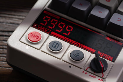8BitDo Retro 18 Mechanical Numpad, Supports Calculator Mode, Bluetooth/2.4G/Wired Numpad for Windows and Android