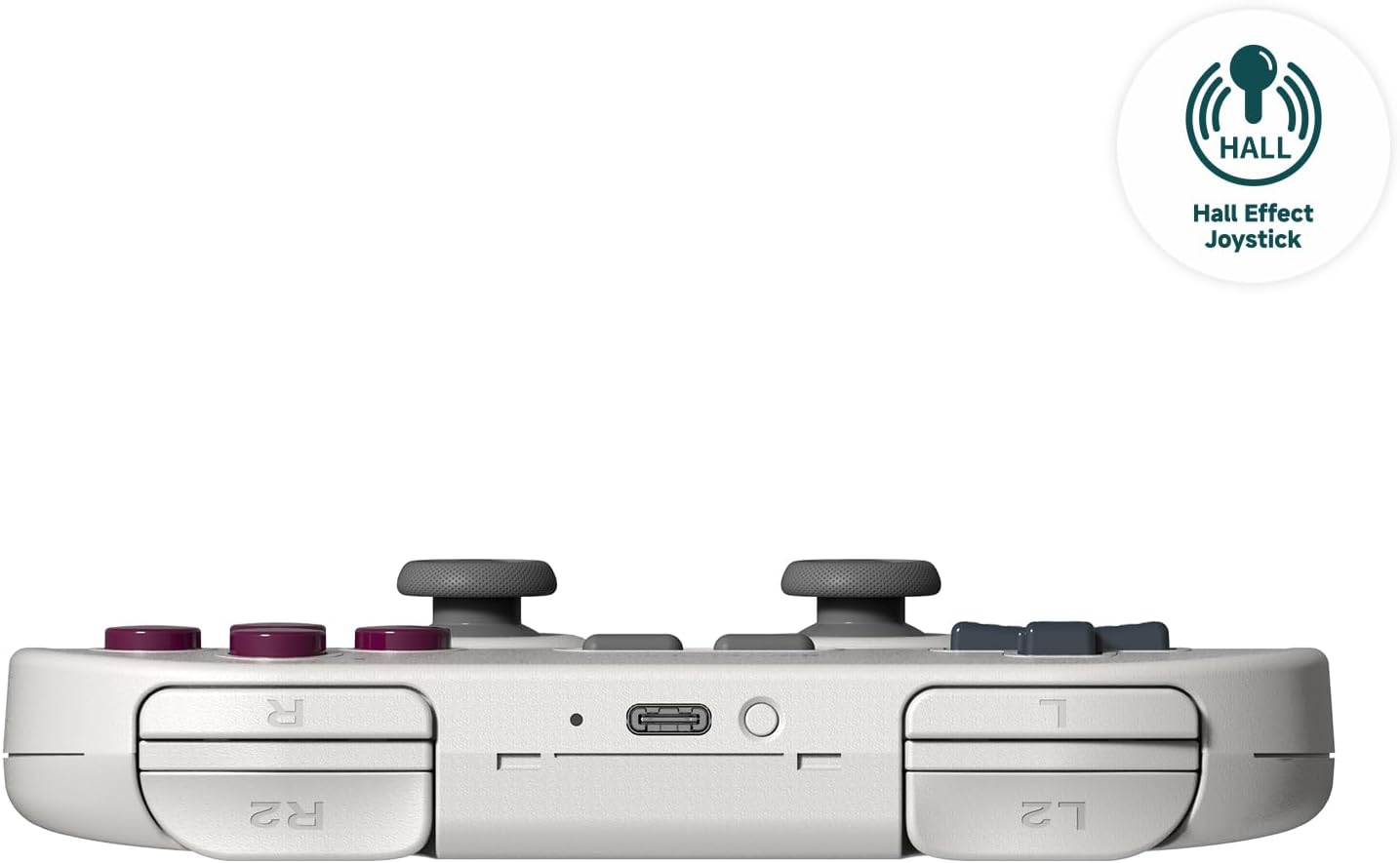 8BitDo SN30 Pro Bluetooth Controller, Hall Effect Joystick Update, Compatible with Switch, PC, macOS, Android, Steam Deck & Raspberry Pi (G Classic