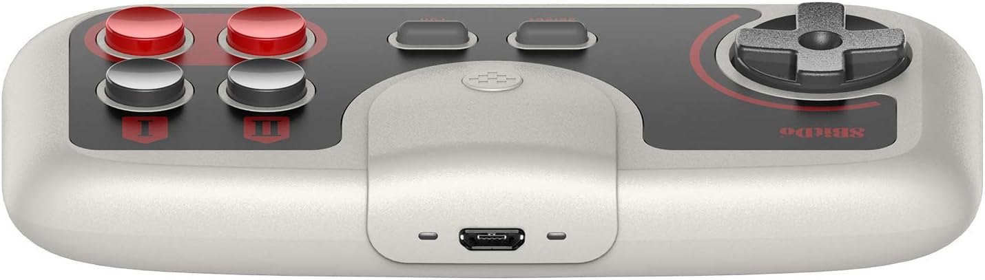 8Bitdo PCE 2.4G Wireless Gamepad for PC Engine Mini, PC Engine CoreGrafx Mini, TurboGrafx-16 Mini & Nintendo Switch (PCE Edition