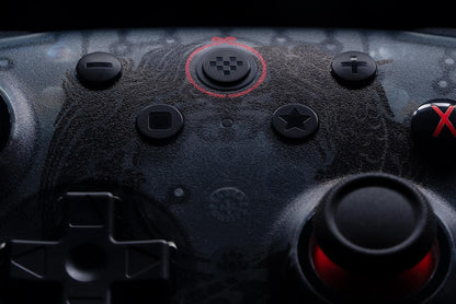 8Bitdo Ultimate 2C Wireless Controller for Windows PC and Android, with Hall Effect Joysticks and Hall Triggers, 1000Hz Polling Rate, and Remappable L4/R4 Bumpers - Black Myth: Wukong