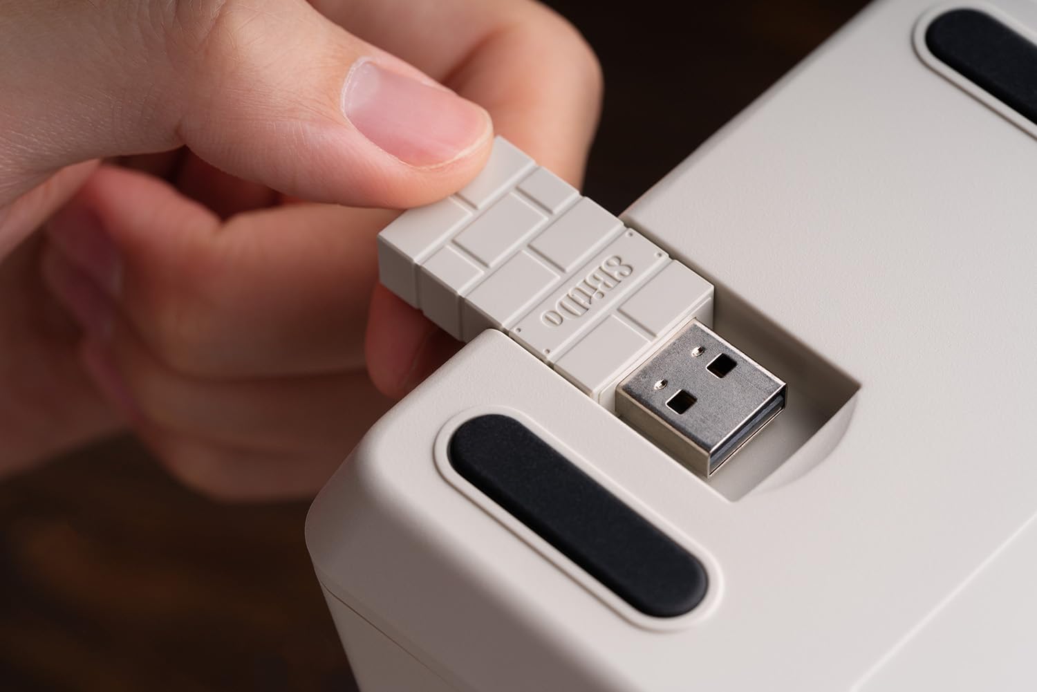 8BitDo Retro 18 Mechanical Numpad, Supports Calculator Mode, Bluetooth/2.4G/Wired Numpad for Windows and Android
