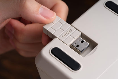 8BitDo Retro 18 Mechanical Numpad, Supports Calculator Mode, Bluetooth/2.4G/Wired Numpad for Windows and Android