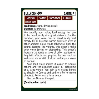 Pathfinder Arcane Spell Cards (Remastered) (P2