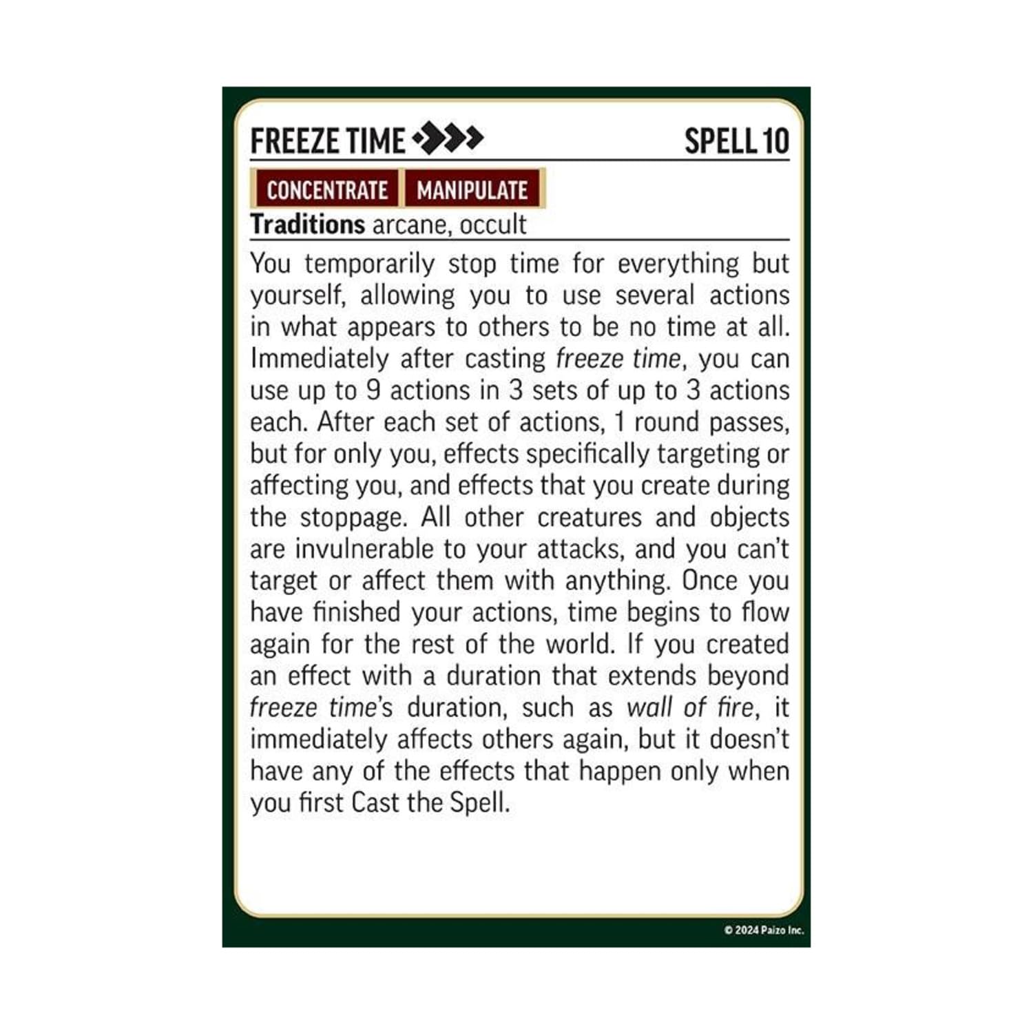 Pathfinder Arcane Spell Cards (Remastered) (P2