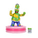 The Simpsons Furious Homer 12.7cm Premium Collector's Action Figure by JAKKS Pacific, Includes Accessories and Breakable Fence, Smashing Arm Action, Fully Articulated