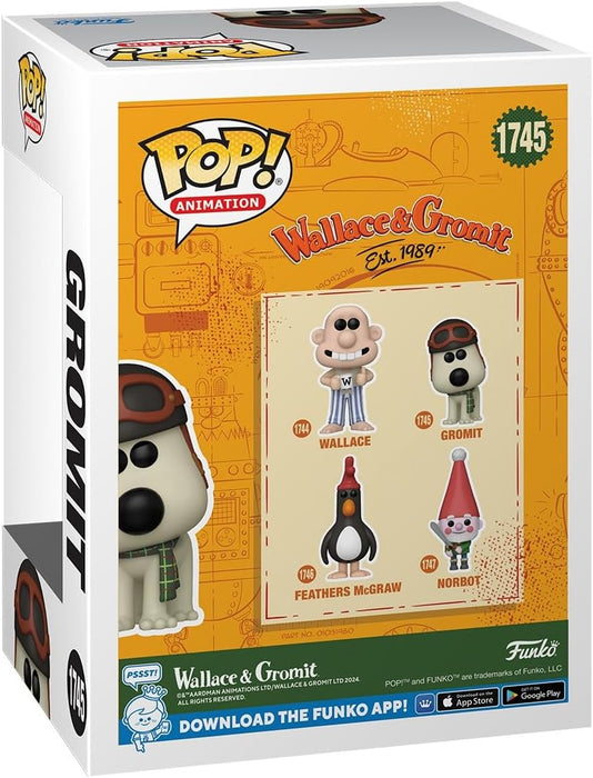 Funko POP! Movies: Wallace & Gromit - Gromit - Collectable Vinyl Figure - Gift Idea - Official Merchandise - Toys for Kids & Adults - Movies Fans - Model Figure for Collectors