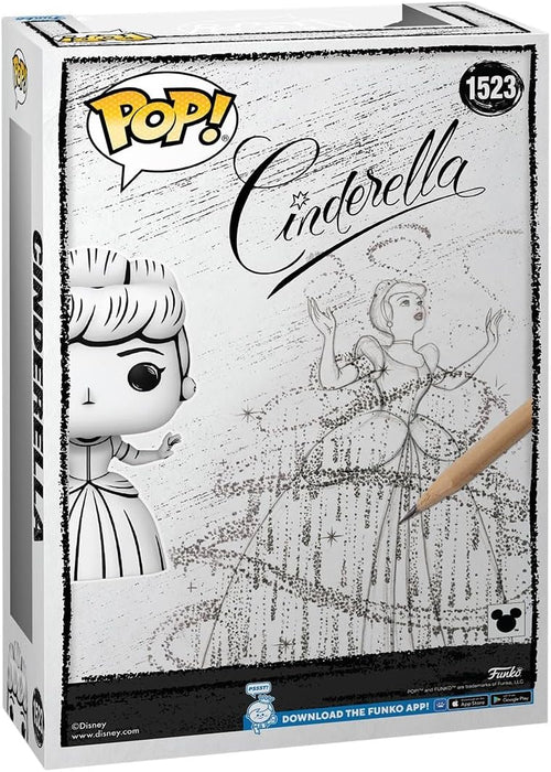 Funko POP! Cover: Sketched - Cinderella - Collectable Vinyl Figure - Gift Idea - Official Merchandise - Toys for Kids & Adults - Movies Fans - Model Figure for Collectors and Display