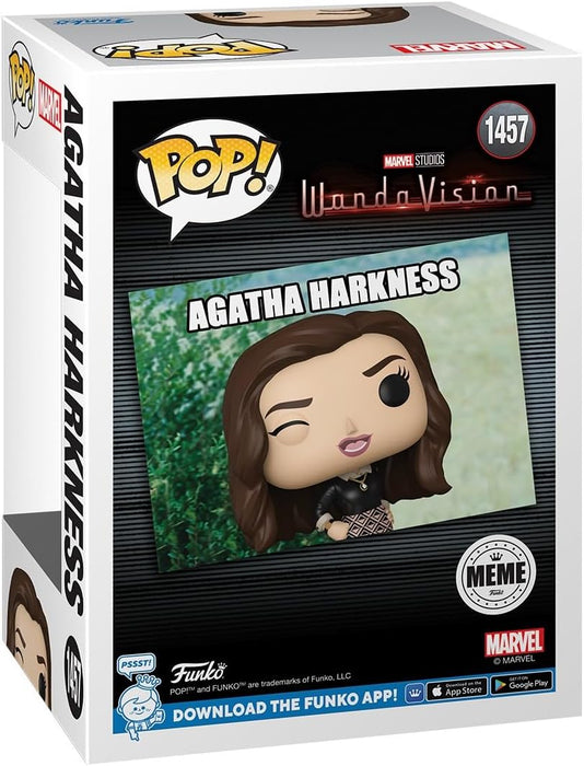 Funko Pop! TV: Meme – Agatha Harkness - WandaVision - Collectable Vinyl Figure - Gift Idea - Official Merchandise - Toys for Kids & Adults - TV Fans - Model Figure for Collectors and Display
