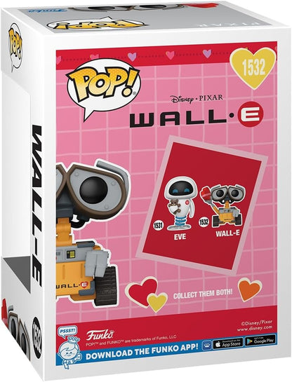 Funko POP! Disney: Valentines - Wall-E- Vinyl-Sammelfigur - Geschenkidee - Offizielle Handelswaren - Spielzeug Für Kinder und Erwachsene - Movies Fans - Modellfigur Für Sammler und Display