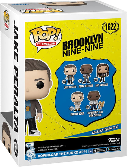 Funko POP TV: Brooklyn Nine-Nine- Jake w/bagel - Collectable Vinyl Figure - Gift Idea - Official Merchandise - Toys for Kids & Adults - TV Fans