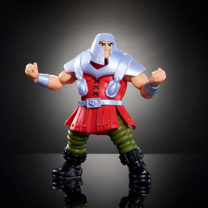 Masters of the Universe Origins Action Figure Cartoon Collection Ram Man, 5.5-inch 1980s MOTU TV Human Battering Ram, Detailed Design & Accessory, JBM77