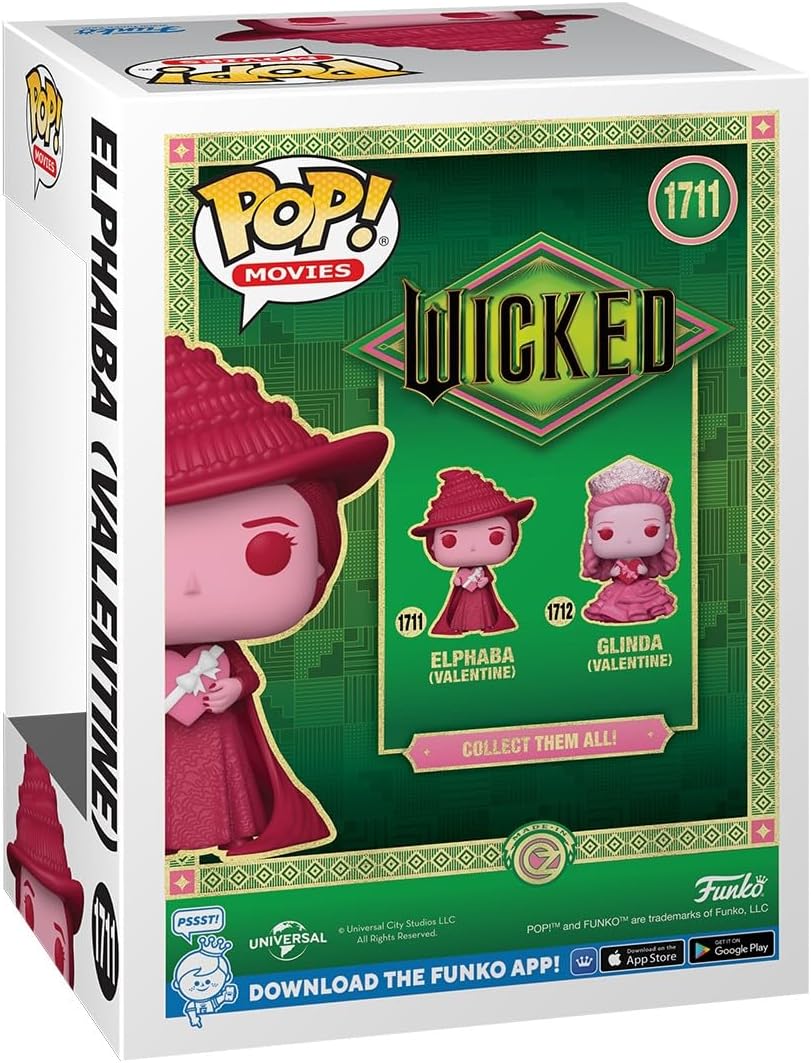 Funko Pop! Movies: Valentines - Elphaba (Valentine