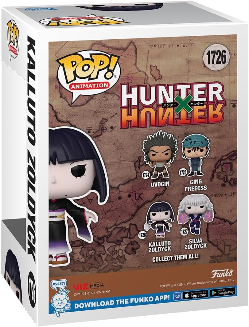 Funko Pop! Animation: HxH - Kalluto Zoldyck - Hunter X Hunter (HXH) - Collectable Vinyl Figure - Gift Idea - Official Merchandise - Toys for Kids & Adults - Anime Fans - Model Figure for Collectors