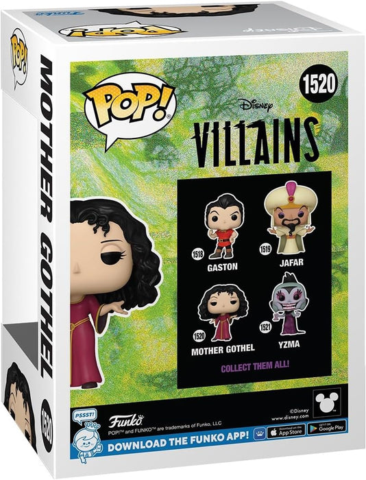Funko Pop! Disney: Villains - Mother Gothel - Disney Villains - Collectable Vinyl Figure - Gift Idea - Official Merchandise - Toys for Kids & Adults - Movies Fans - Model Figure for Collectors