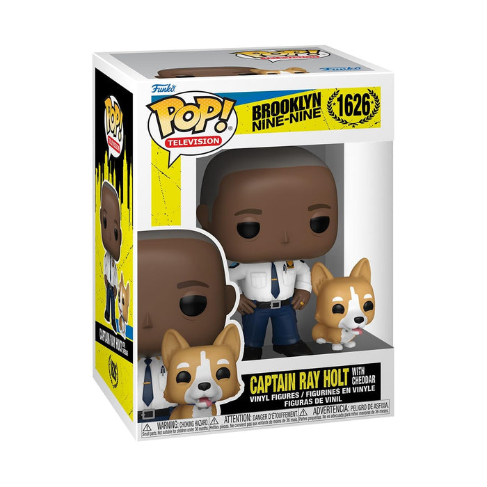 Funko POP & Buddy: Brooklyn Nine-Nine - Captain Holt w/dog - Collectable Vinyl Figure - Gift Idea - Official Merchandise - Toys for Kids & Adults - TV Fans