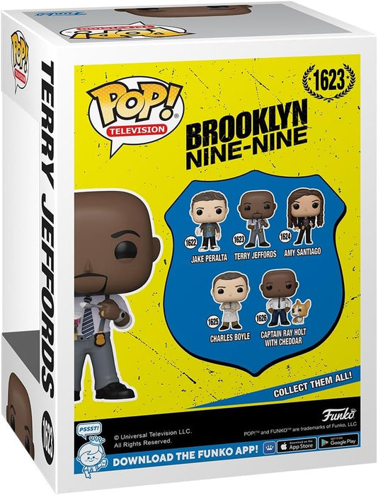 Funko POP TV: Brooklyn Nine-Nine - Terry w/yogurt - Collectable Vinyl Figure - Gift Idea - Official Merchandise - Toys for Kids & Adults - TV Fans
