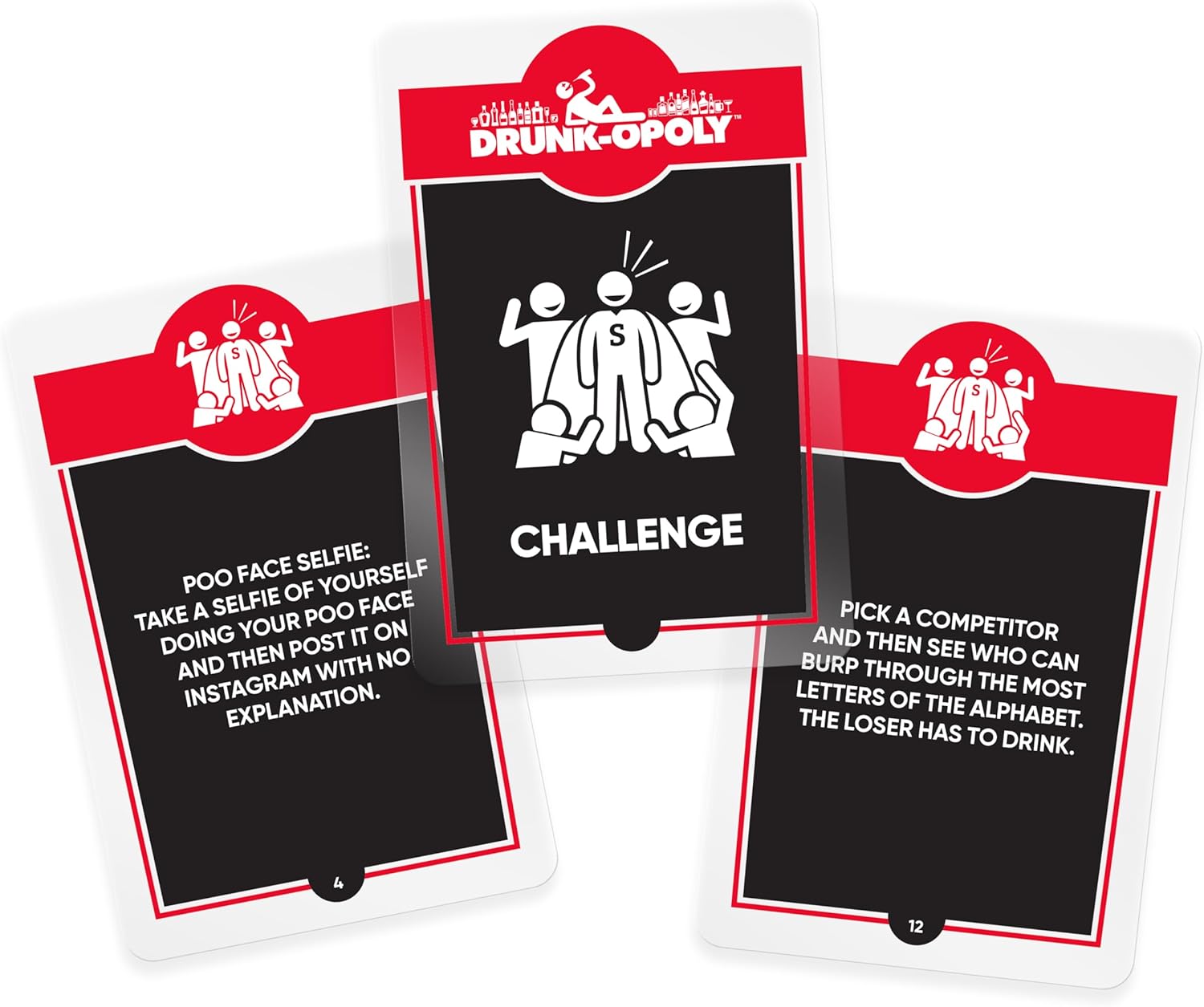 IMAGINATION GAMING Drunk-opoly Adult Board Drinking Game, Outrageous and Messed Up Challenges, Dares, Remote Home Entertainment, Friends, Family, Potential Regrets the Next Morning