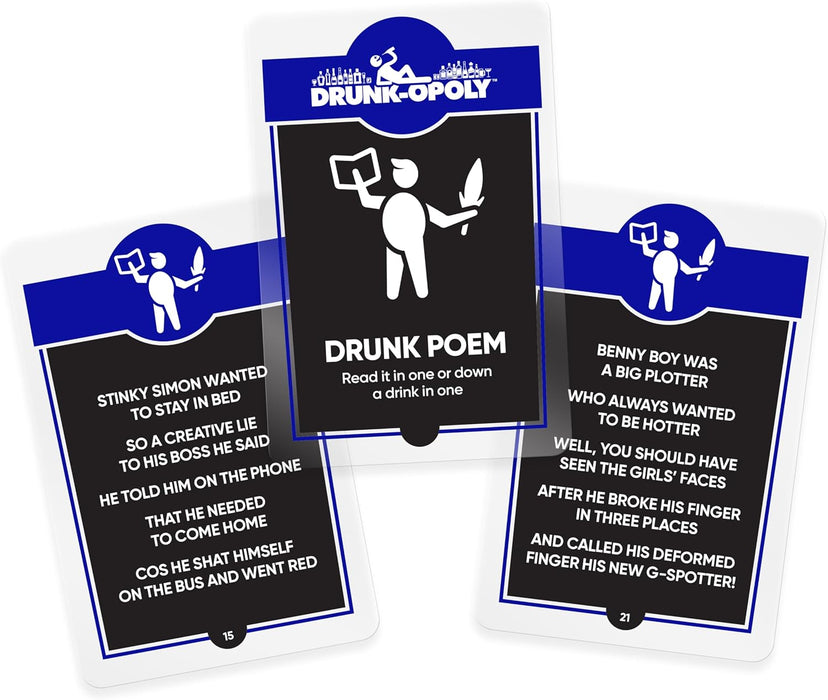 IMAGINATION GAMING Drunk-opoly Adult Board Drinking Game, Outrageous and Messed Up Challenges, Dares, Remote Home Entertainment, Friends, Family, Potential Regrets the Next Morning