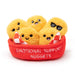 Relatable, peluche e peluche a forma di crocchette di pollo con supporto emotivo, ottima idea regalo per persone care di tutte le età, include 5 peluche con cestino per il trasporto