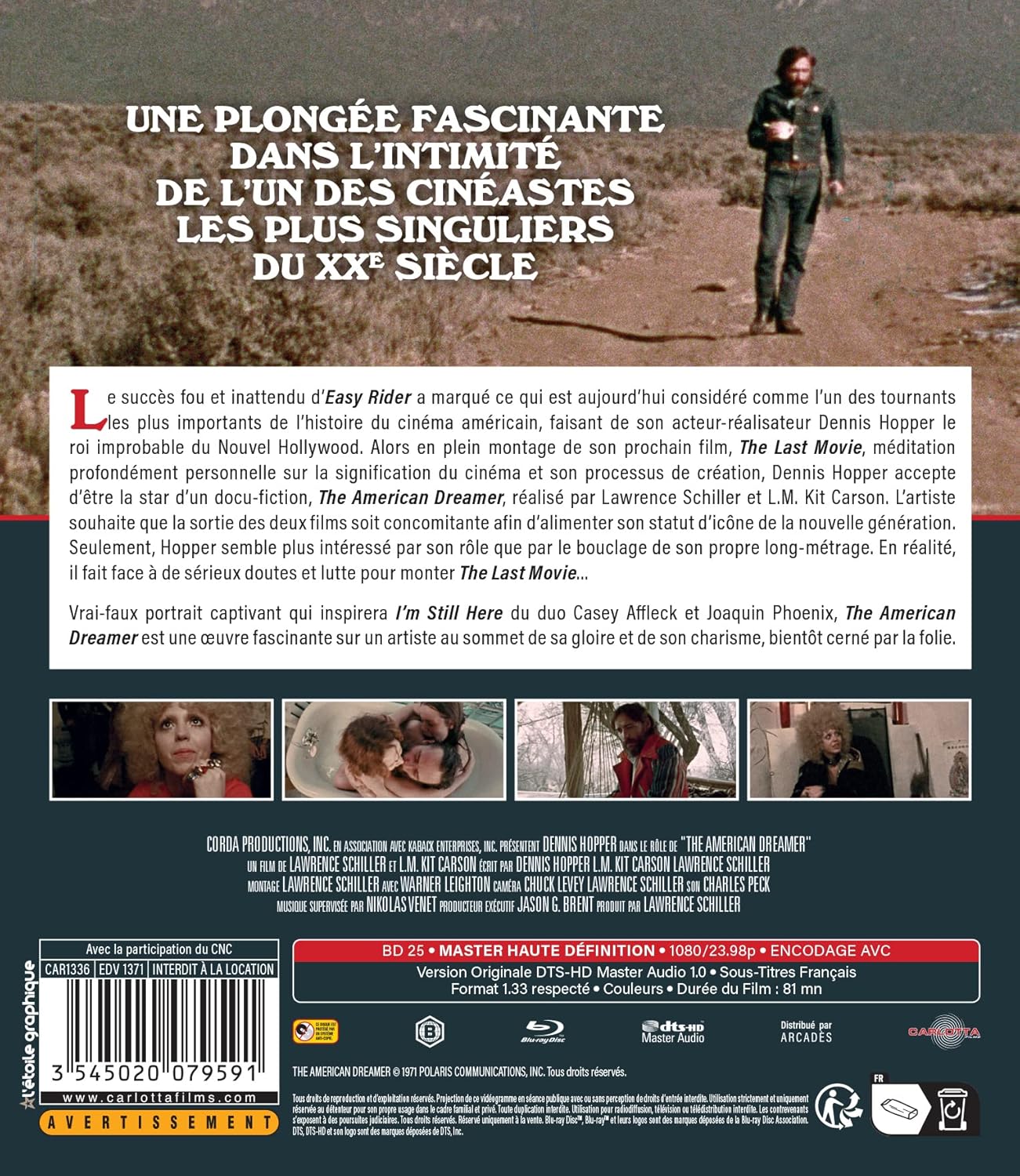 The American Dreamer (Blu-Ray
