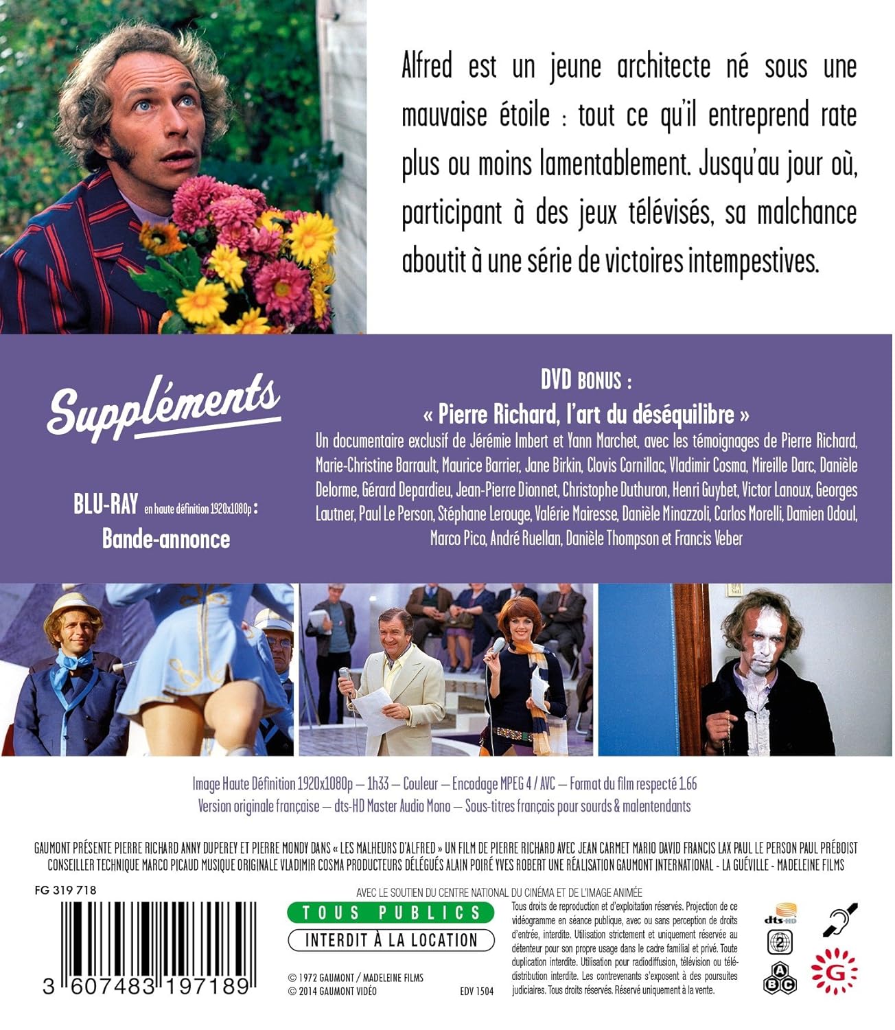 Les Malheurs D Alfred/Blu-Ray (Region 2)