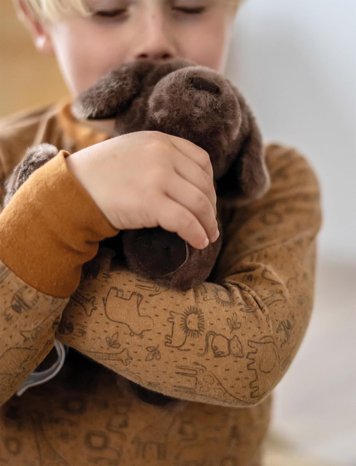 Small Foot - Small Foot - Knuffel Hond met Draagtas en Verzorgingsset