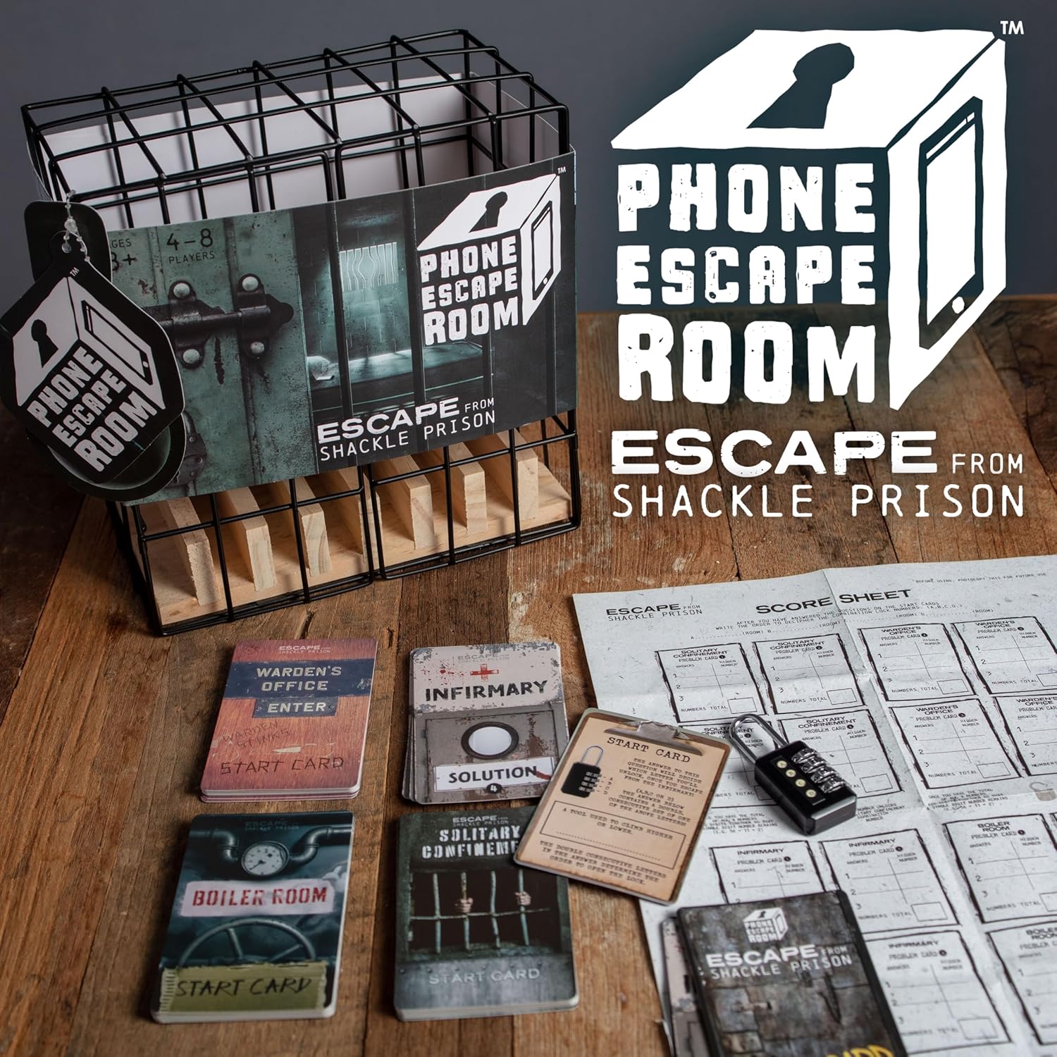 Boxer Gifts Phone Escape Room Fun Family Games For Kids and Adults-Christmas or Birthday Gift For Children