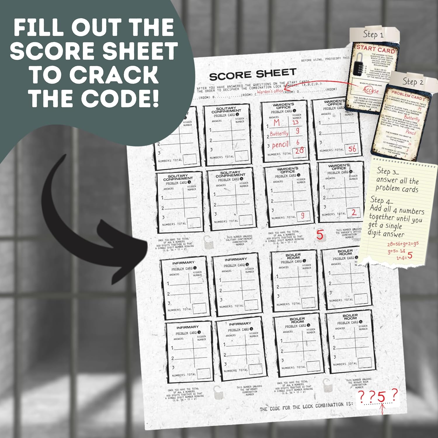 Boxer Gifts Phone Escape Room Fun Family Games For Kids and Adults-Christmas or Birthday Gift For Children