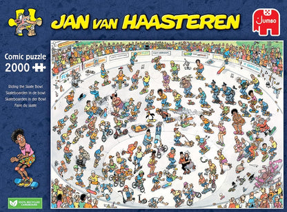 Puzzel 2000 st. JvH Skateboarden In De Bowl