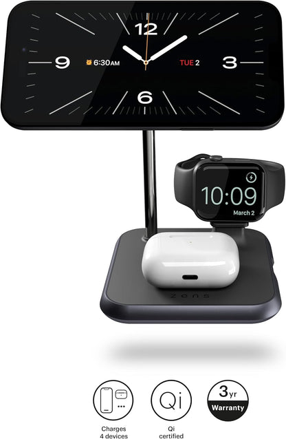 Zens - Wireless Charger 4In1 Zedc20B/00