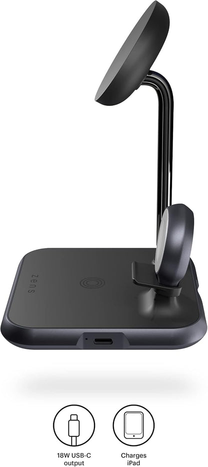 Zens - Wireless Charger 4In1 Zedc20B/00