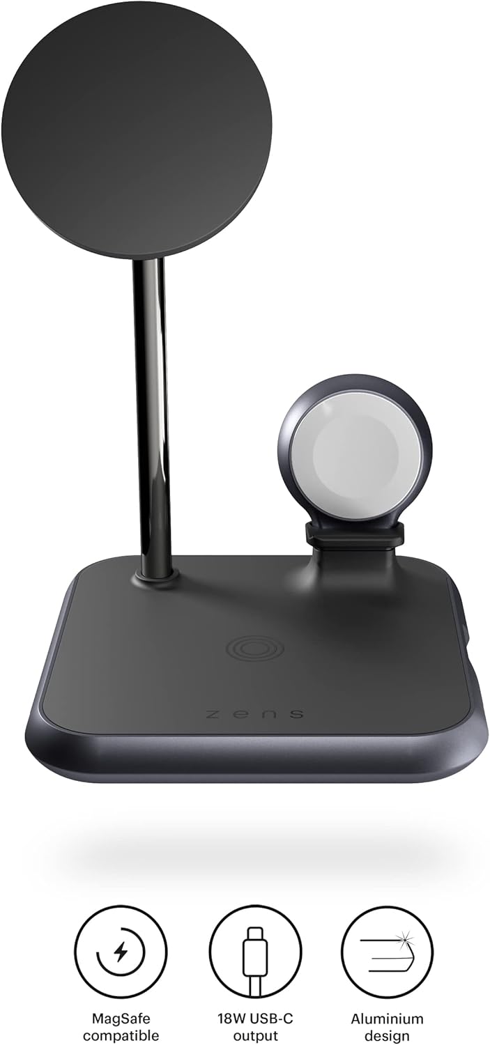 Zens - Wireless Charger 4In1 Zedc20B/00