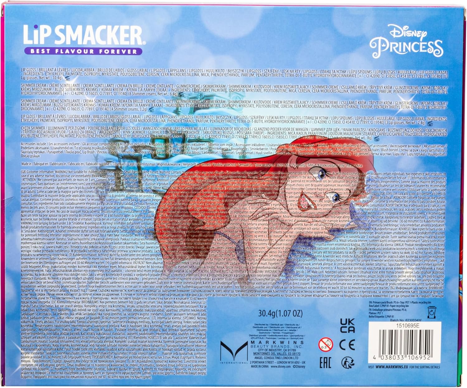 Children`S Make-Up Set Disney Princess Ariel