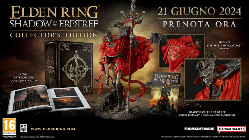 ELDEN RING SHADOW OF THE ERDTREE - COLLECTOR'S EDITION - PC