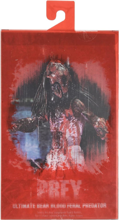 NECA Feral Predator Action Figure With Prey Blood 18Cm