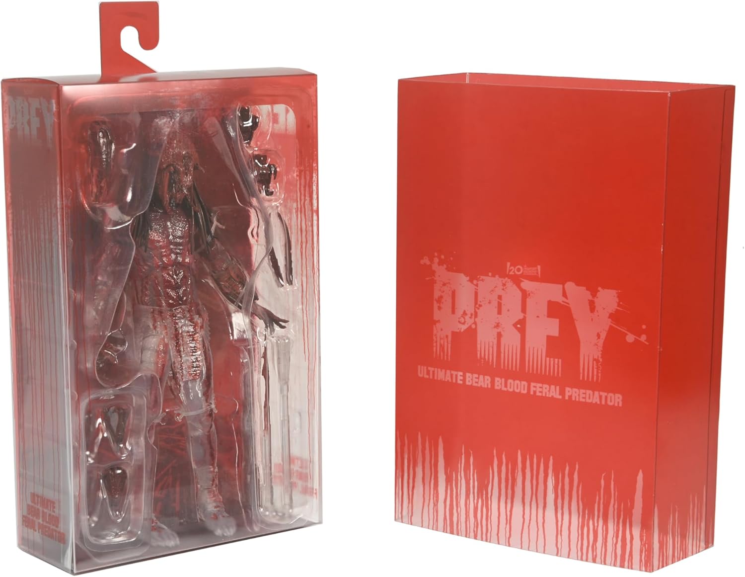 NECA Feral Predator Action Figure With Prey Blood 18Cm