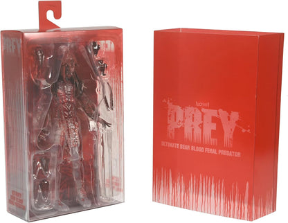 NECA Feral Predator Action Figure With Prey Blood 18Cm