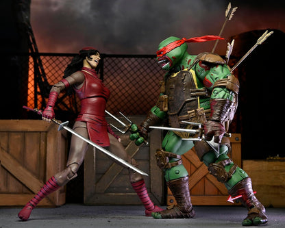 NECA Wounded Raphael Action Figure Ultimate Ronin 18Cm