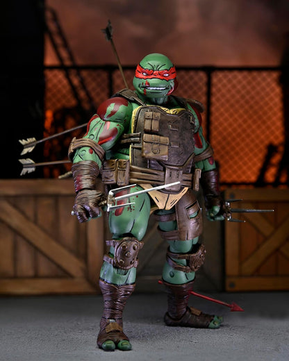 NECA Wounded Raphael Action Figure Ultimate Ronin 18Cm
