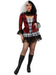 Mock Jacket with Attached Top, Skirt & Neck Cuff