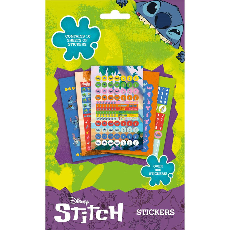 Lilo & Stitch (Stitch & Scrump) 800 Sticker Set