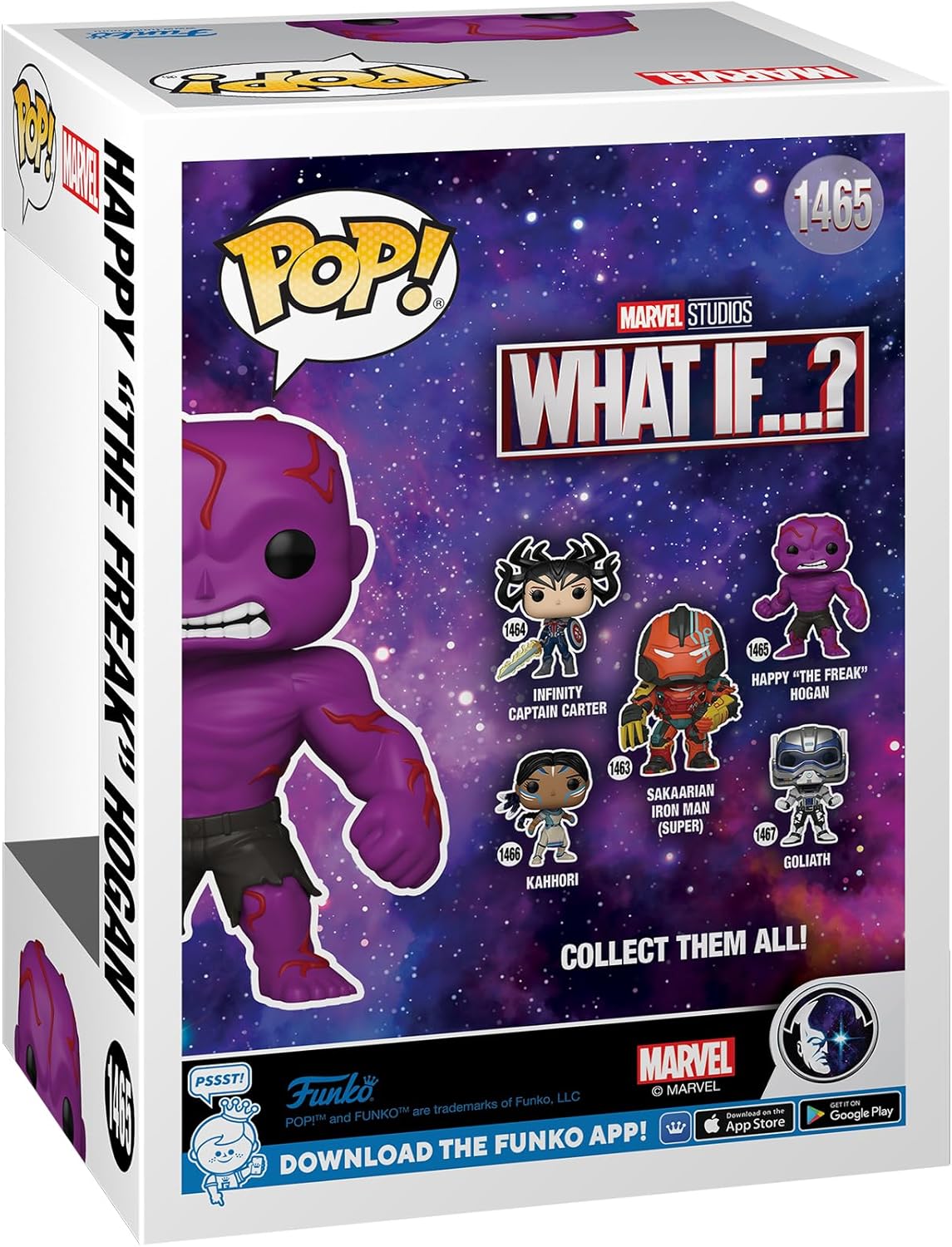 Funko POP! Vinyl: Marvel - What If -The Freak - Collectable Vinyl Figure - Gift Idea - Official Merchandise - Toys for Kids & Adults - TV Fans - Model Figure for Collectors and Display