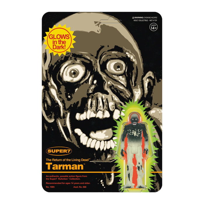 Super7 Return of The Living Dead Reaction Figures Wave 04 - Tarman (Monster Glow) Action Figure