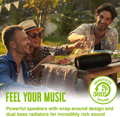 Eco Boom Pro Black Bluetooth Speaker
