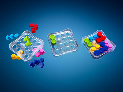 SmartGames - IQ Reverso - Educational Brainstorming - Multi-Level Strategy Game and Skill Building - Logic and Thinking Game - 12 Years + - 1 Player - Multicolor - English - SG 403