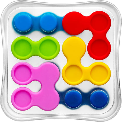 SmartGames - IQ Reverso - Educational Brainstorming - Multi-Level Strategy Game and Skill Building - Logic and Thinking Game - 12 Years + - 1 Player - Multicolor - English - SG 403