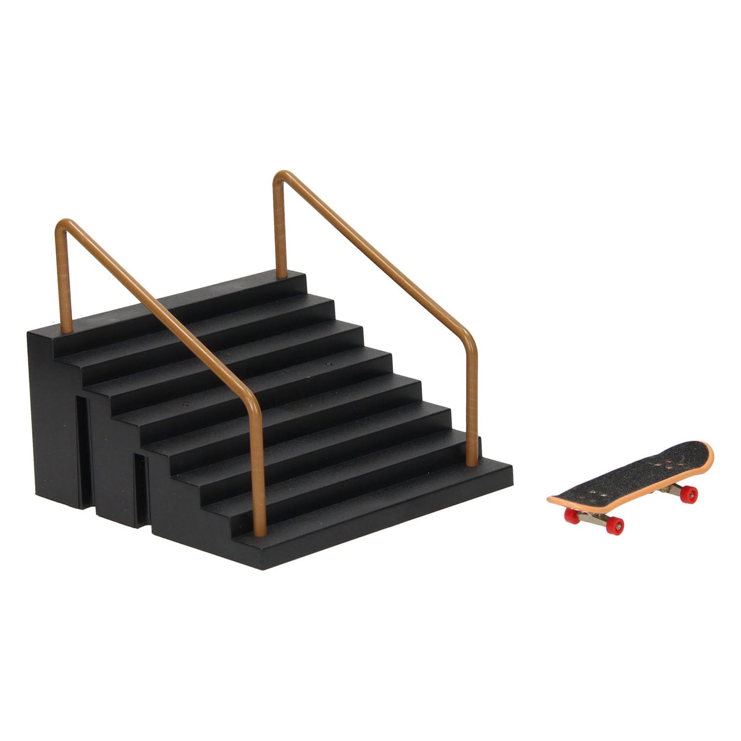 Finger Skateboard with Stunt Step